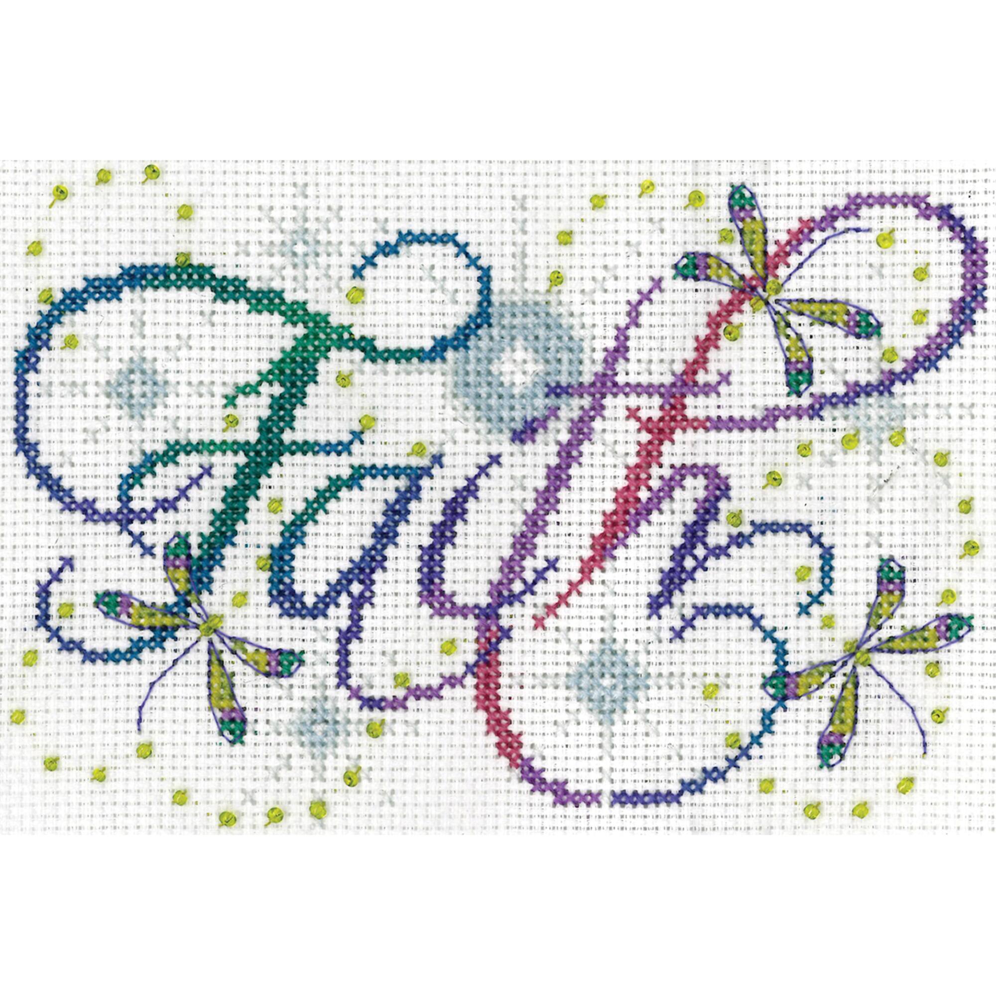Design Works™ Faith Counted Cross Stitch Kit